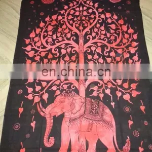 New GANESH BUDDHA PRINTED INDIAN PRINTED TAPESTRIES thumbnail-2