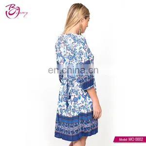 Guangzhou High End Popular Style Ladies Wear Retro Elegant Dress thumbnail-6