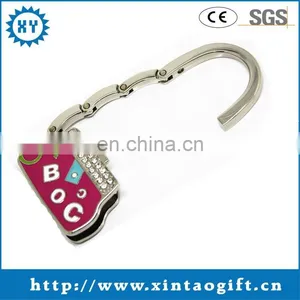 Fancy Green Bag Hanger Key Chain Metal Chains for Purses thumbnail-5
