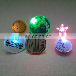 Best Customized Advertising Personalise Led Flashing Badge Buttons thumbnail-3