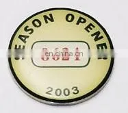 Off Set Full Colour Printing With Epoxy Golf Ball Marker thumbnail-1