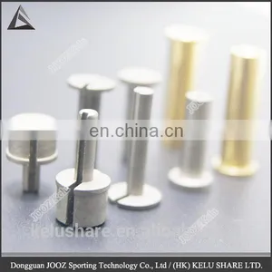 Custom Brass and Tungsten Accessory Golf Shaft Tip Plug for Weight Allocation thumbnail-2