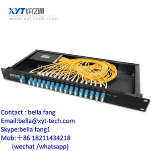 8CH 16CH AWG DWDM MUX DEMUX LC UPC thumbnail-2