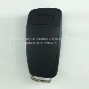 3 Button Audi Remote Control Flip Key for A3 TT thumbnail-1