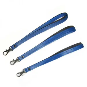 Factory Supplier Custom Printed Cell Phone PU Leather Short Lanyard For Promotional Gift thumbnail-2