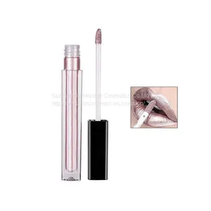 Lipstick Matte Liquid Metallic Pink Lip Plumper Gloss thumbnail-2