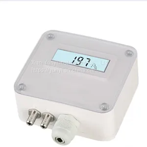 Air Micro Differential Pressure Transmitter LCD Display thumbnail-1