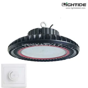 Lightide 200W Dimmable UFO LED High Bay Light Fixture for Sales, 160 LPW, 10-yrs Warranty thumbnail-1