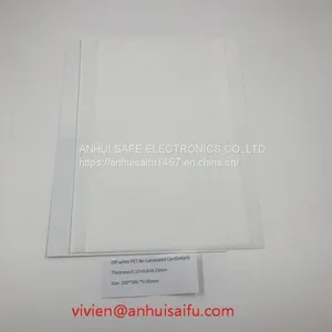 Off White PET No-Laminated Card(Inkjet) thumbnail-1
