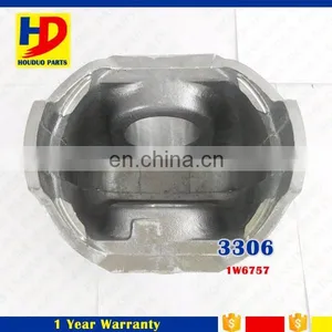 Excavator Engine Piston OEM 1W6757 3306 3304 Piston With Alfin thumbnail-5