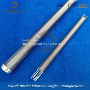 10 Microns Wedge Wire Slot Screen Johnson Type Liquid Filter thumbnail-3