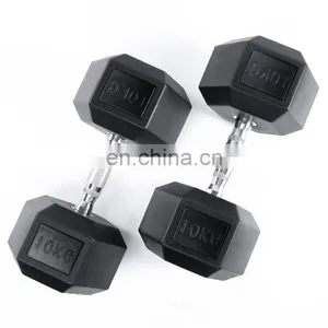 Complete Set Of Environmental Fitness Equipment Gym Weights Dumbbells Sport Hexagonal Dumbbell thumbnail-4