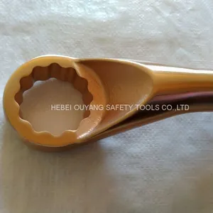 Non-Sparking Safety Tools Striking Slogging Wrench Spanner,American Type thumbnail-3