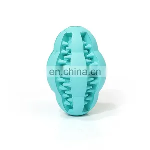 Factory Wholesale Grind Teeth Dog Leakage Food Ball Rubber Pet Toy thumbnail-4