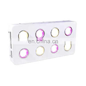 Double Switch High Power 2400W COB LED Plant Grow Light Full Spectrum Using Optic Lens High Lumen thumbnail-2