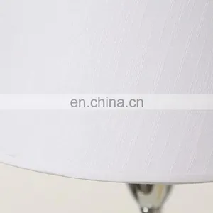 Корейский стиль декоративных украшений для спальни. Настольная светильница в виде цилиндра из серебряного белого металла для чтения thumbnail-6