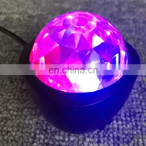 2020 Hot Sell DJ Lights From China Disco Lights LED Portable USB Disco Light With Press Switch thumbnail-1