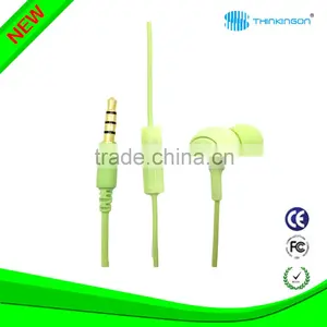 Wired Headphone With 3.5mm Gold Plated Plug (Orange) thumbnail-3