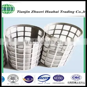 Square Hole Mesh Type and Cylindrical Filter Custom Strainer thumbnail-1