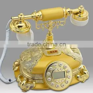 Shining Golden Telephone thumbnail-1