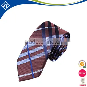 Custom Cheap Elastic Polyester Men's LOGO Necktie thumbnail-3