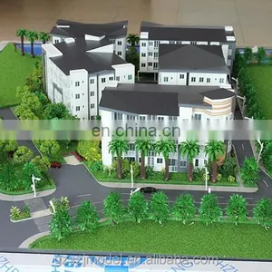 Construction Building Layout Scale Model Making , Real Estate Building Model thumbnail-3