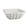 New Factory Hand Made Kitchen Items for the Home Dish Drainage Folding Drain Washing Ceramic Basket With Drainer thumbnail-2