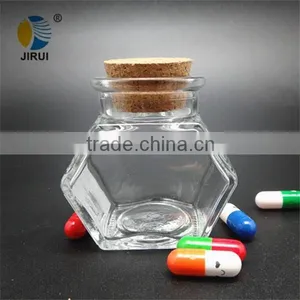 Glass Candy Jar With Cork & Glass Gift Jar thumbnail-3