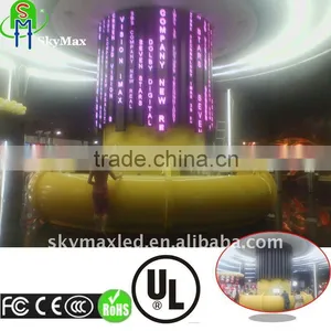 Russia Shopping Centre Full Color Indoor Strip LED Video Wall thumbnail-1