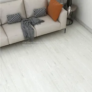 GKBM Greenpy SY-W3001 4mm SPC Flooring Waterproof Fireproof Refined White Oak Click Stone Plastic Composite Flooring thumbnail-1