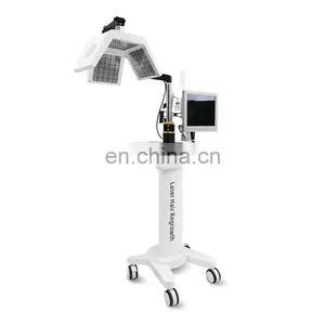 Diode Laser Hair Growth Hair Loss Treatment Machine Red Light Therapy With Scalp Hair Follicle Detection Beauty Equipment thumbnail-5