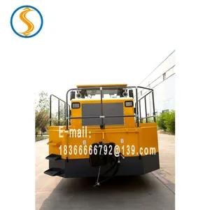 Heavy Internal Combustion Tractor Two-way Track Electric Tractor for Railway Operation Vehicle thumbnail-5
