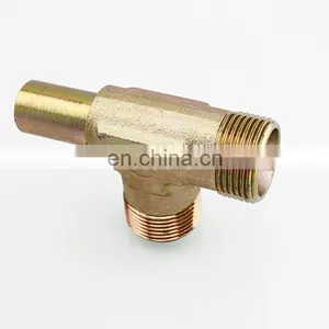 China Hydraulic Carbon Steel Connector Tee Fitting thumbnail-3