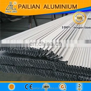 High Quality With Cheap Price Aluminium Alloy 6063 Clear 12UM Anodized Profile Hollow Aluminium Profile Section thumbnail-4