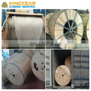 Aluminium Cable Aaac Aster 148sqmm 19/3.15mm Almelec 54.6mm2 Cabl 34.4mm2 thumbnail-2