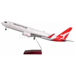 Scale 1/85 Size 47cm Airbus B737-800 Qantas Airways Model Airplane thumbnail-1