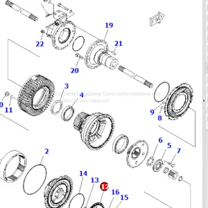 CaterpillarDozerD6R D7 PLF Motor Assembly 159-7156 thumbnail-4