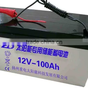 100AH Lead Acid Battery /rechargable Battery thumbnail-1