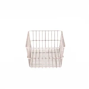 Ship to Worldwide Stainless Steel Woven Wire Mesh Storage Basket thumbnail-5