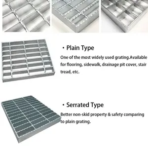Building Reconstruction Building Upgrade Building Renovation Flooring Bar Grating /Heavy-Duty Industrial Floor Grating thumbnail-2
