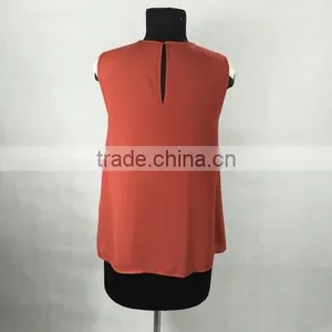 The Latest German Women's Waist Beads Sleeveless Blouse thumbnail-2