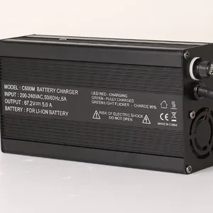 Waterproof 12V-84V Lithium Battery Charger for E-Bikes & Forklifts - 2000W Power Bank With CE Certification thumbnail-1