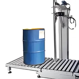 Large-Capacity 200L IBC Rocker Arm Chemical Liquid Filling Machine With Stainless Steel Construction for Lubricating Oil thumbnail-5