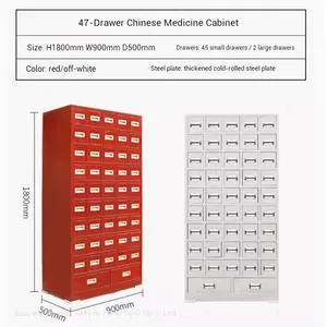 Professional Traditional Chinese Medicine Cabinet With Customizable Drawers | Space-Saving Solution for Chinese Herbal Remedies thumbnail-2