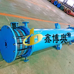 Customized Graphite Falling Film Absorber/cooler /graphite Condenser for Hydrochloric Acid Industry thumbnail-2