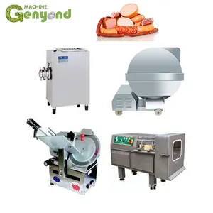 Shanghai Factory Industrial Sausage Vacuum Stuffing Maker Smoked Meat and Fish Making Machine Sausage Production Line thumbnail-2