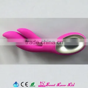 NEW Man Woman Masturbation Waterproof Fabulous Vagina Clitoris Easy Sex Bullet Long Vibrator thumbnail-5