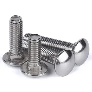 Customized Black Zinc Plated Carriage Bolt DIN 603 thumbnail-2