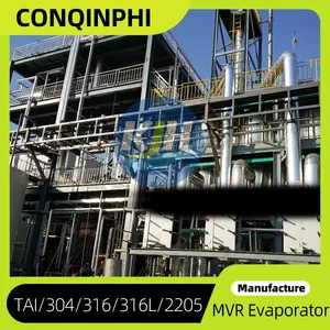 220V 50Hz Forced Evaporation Crystallizer 500 L/H Capacity Automatic Operation thumbnail-1