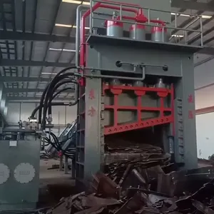 1400Ton Scrap Shear Cutting HMS1 HMS2 Ship Plate thumbnail-1
